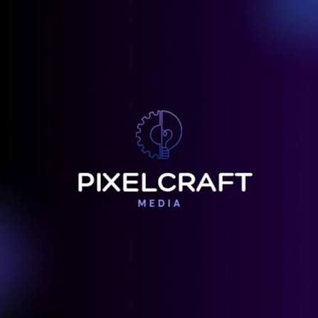PixelCraft Media company logo for official partner branding and digital marketing showcase on the Digital Dream Weavers website